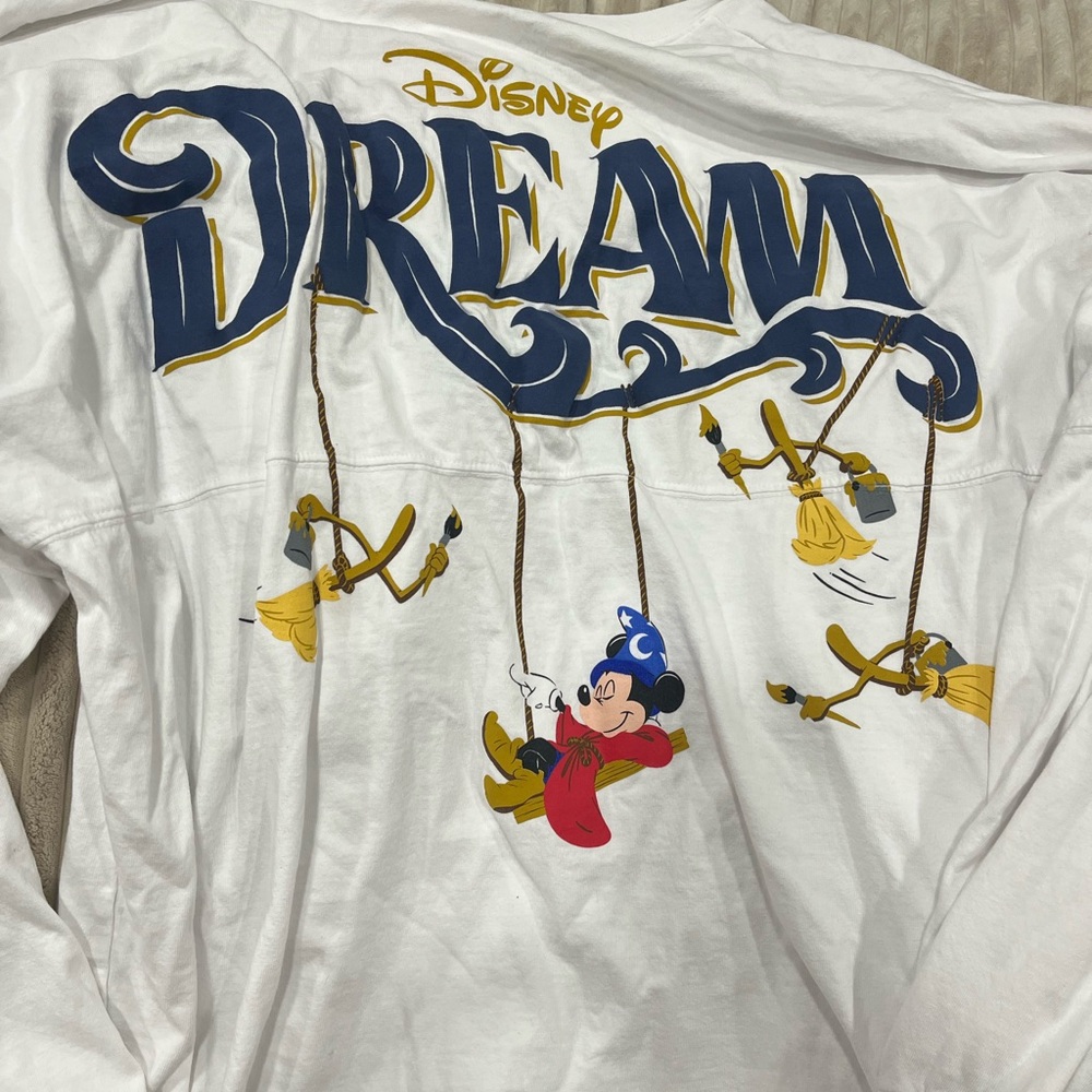 Disney Dream White Long Sleeve Shirt